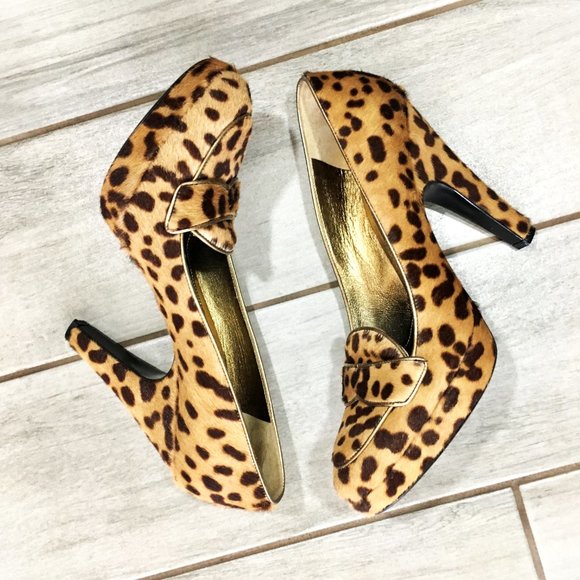 Prada Leopard Print Heels - Picture 6 of 14